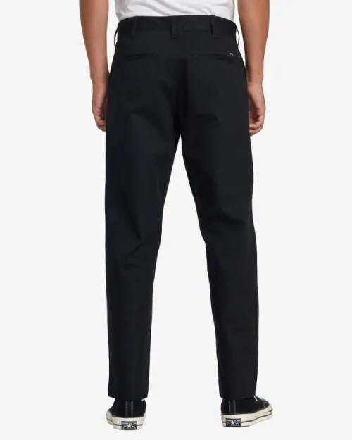 Rvca New Dawn Chinos Pirate Black Men Pants