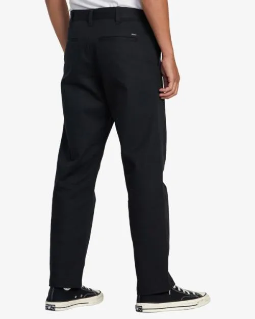 Rvca New Dawn Chinos Pirate Black Men Pants