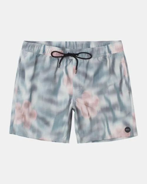 Rvca Perry 17034 Elastic Waist Boardshorts Bleach Men Boardshorts
