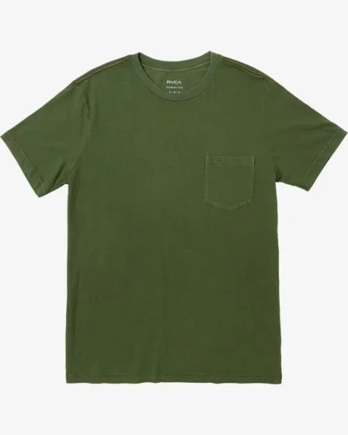 Rvca PTC II Pigment Tee College Green Men Short Sleeves