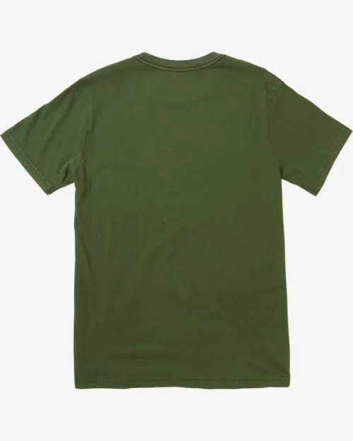 Rvca PTC II Pigment Tee College Green Men Short Sleeves