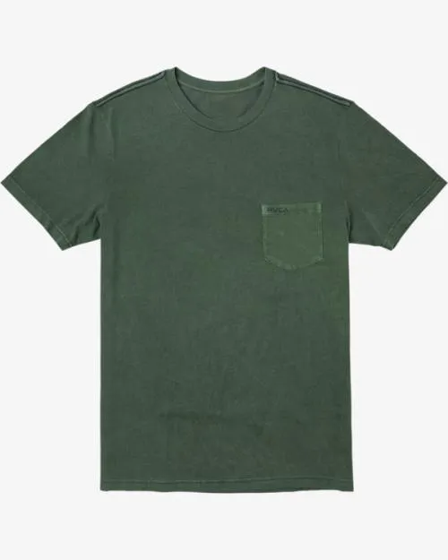 Rvca PTC II Pigment Tee College Green Men Short Sleeves