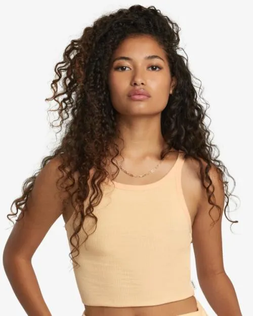 Rvca Slide Tank Top Melon Women Tops