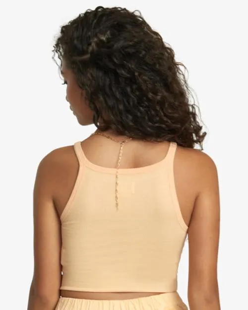 Rvca Slide Tank Top Melon Women Tops