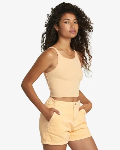 Rvca Slide Tank Top Melon Women Tops