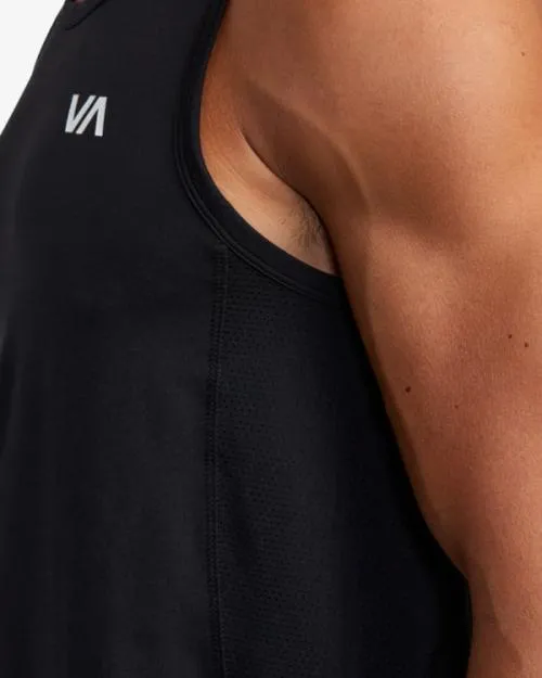 Rvca Sport Vent Tank Top Black SportMen Tees and Tanks