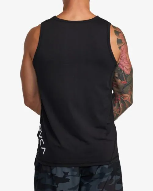 Rvca Sport Vent Tank Top Black SportMen Tees and Tanks