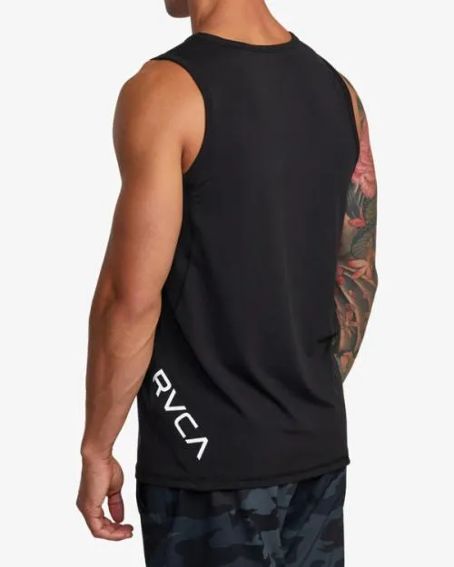 Rvca Sport Vent Tank Top Black SportMen Tees and Tanks