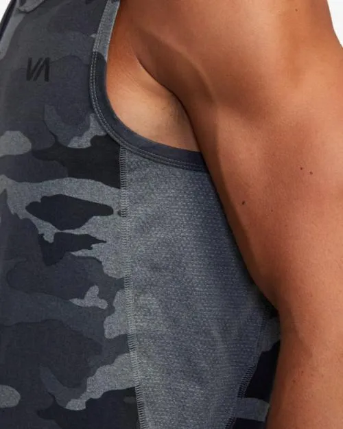 Rvca Sport Vent Tank Top Camo SportMen Tees and Tanks