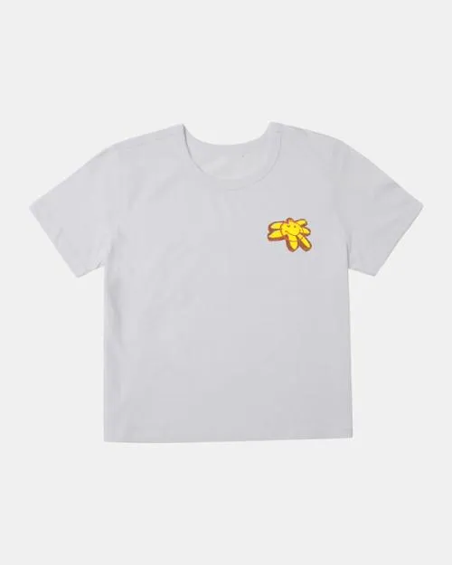Rvca Starish TShirt White Women Tees and Tanks