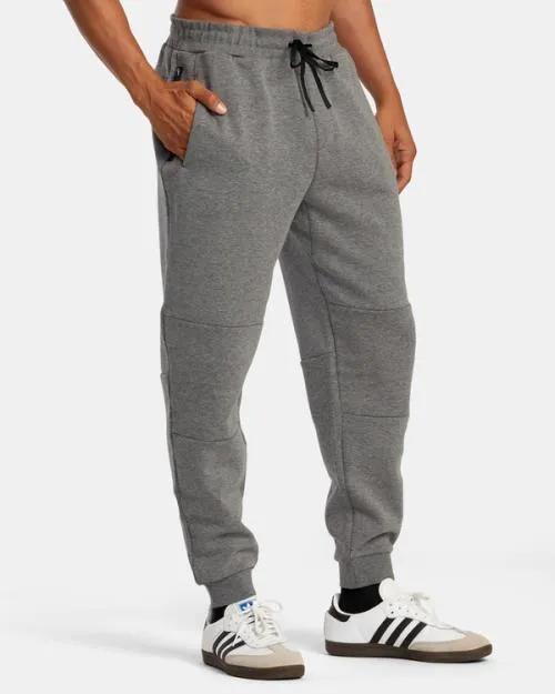 Rvca Tech Fleece Sweatpants II Heather Grey 2 SportMen Pants