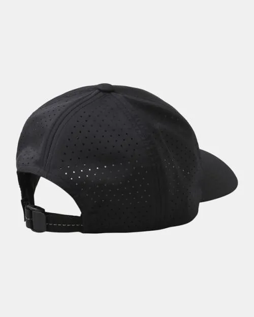 Rvca Vent Perforated Clipback Hat II Black SportMen Hats and Beanies