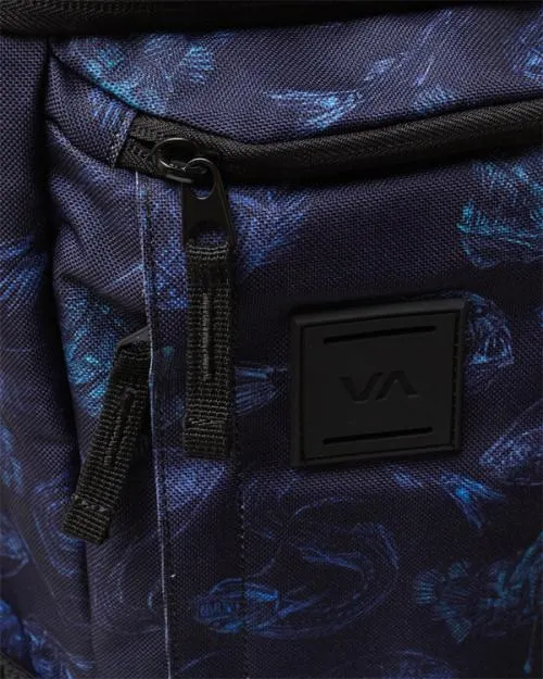 Rvca Voyage 30L Backpack Dark Blue Men Backpacks and Luggage