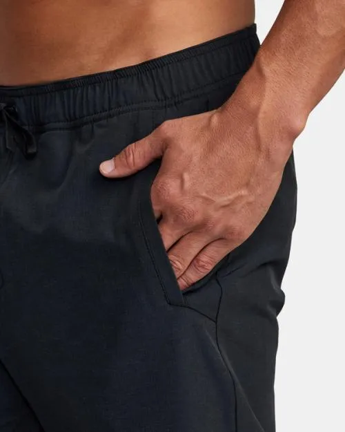 Rvca Yogger Hybrid Pants Black SportMen Pants