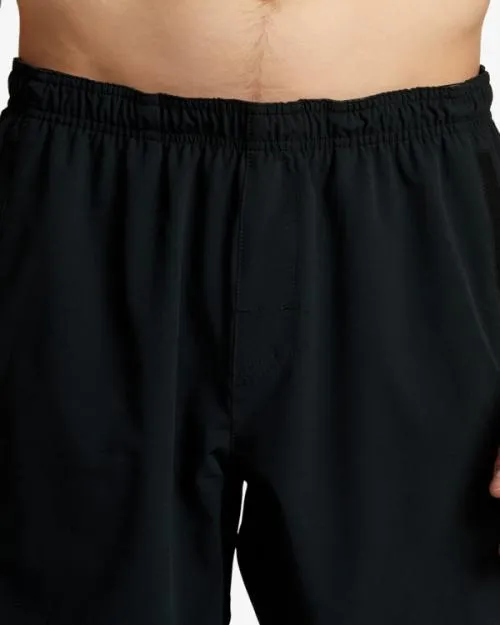 Rvca YOGGER STRETCH ATHLETIC SHORTS 17034 Black Men Athletic Shorts