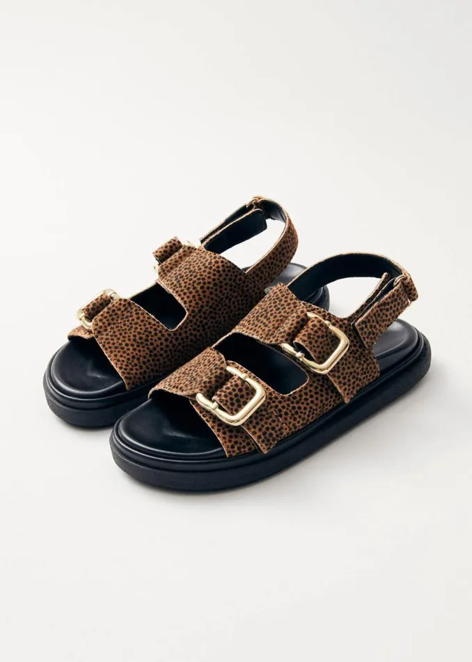 Sandals Women ALOHAS Harper Soft Tan Leather Sandals