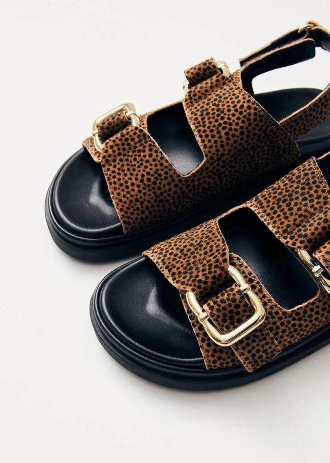 Sandals Women ALOHAS Harper Soft Tan Leather Sandals