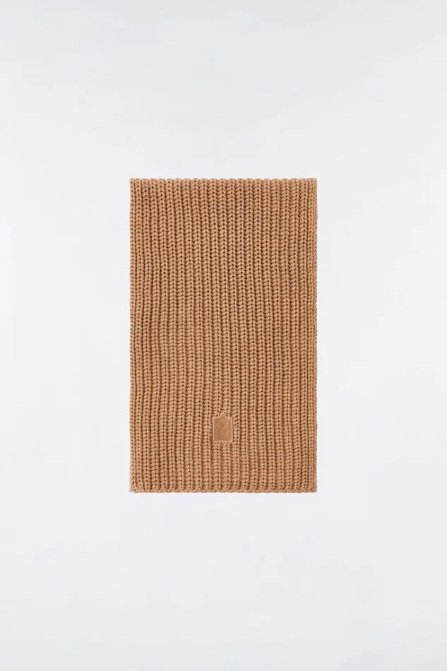 Scarves Men Mackage NELL Rectangular Merino Wool Scarf Flame Scarves Men Mackage NELL Rectangular Merino Wool Scarf Flame
