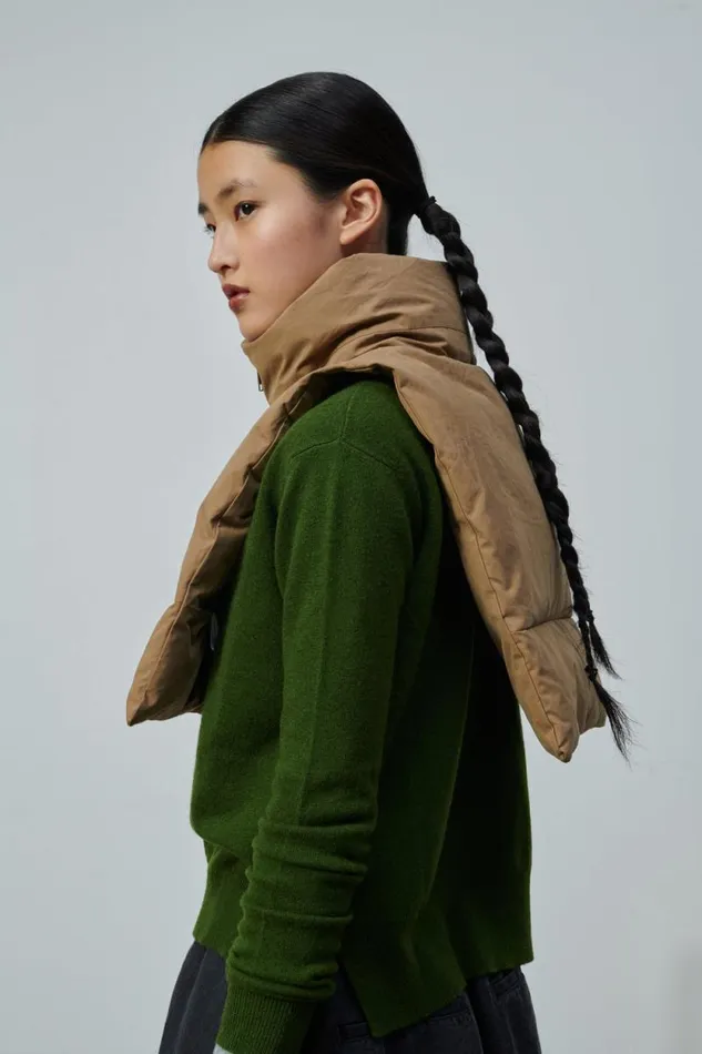 Scarves Women Soeur WEATHER SCARF Beige