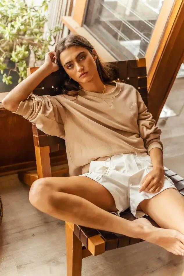 Scout Shorts In Off White Off White Women Bohme Shorts