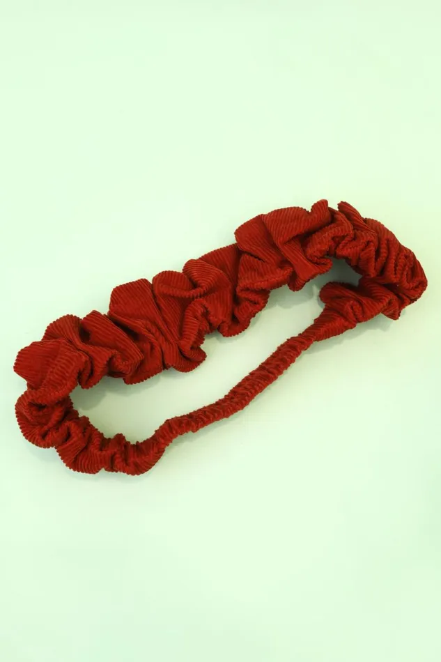 Scrunchie Headband Rust Shop LF Markey Headwear
