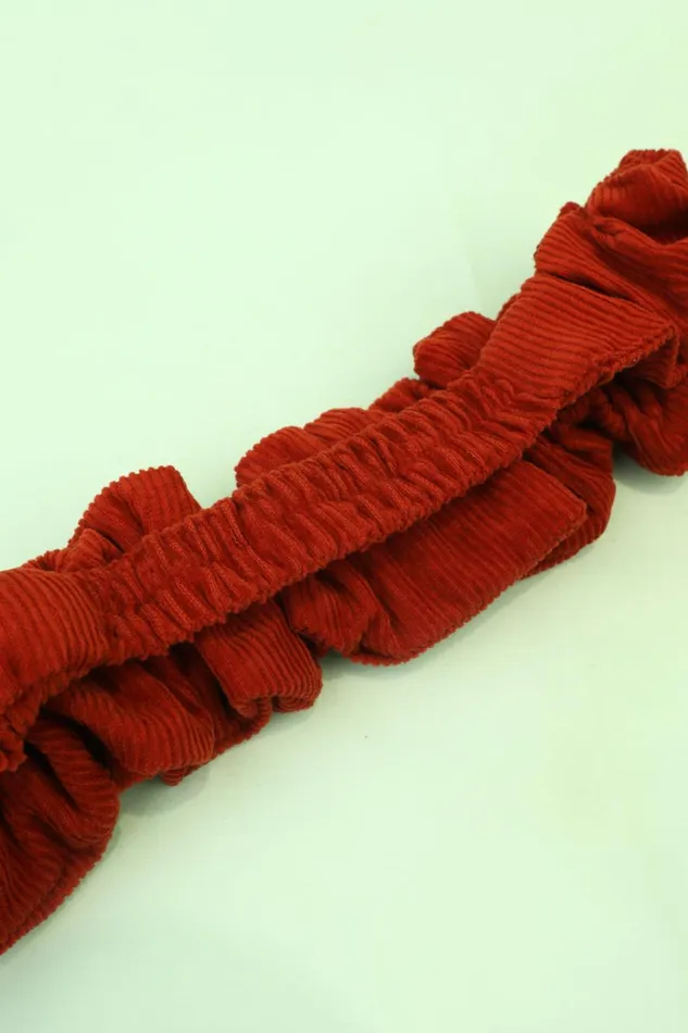 Scrunchie Headband Rust Shop LF Markey Headwear