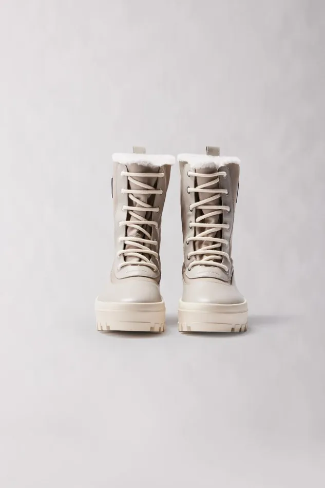 Shearling Lined Boots Men Mackage HERO Shearlinglined Winter Boot For Men Armyblack Shearling Lined Boots Men Mackage HERO Shearlinglined Winter Boot For Men Armyblack