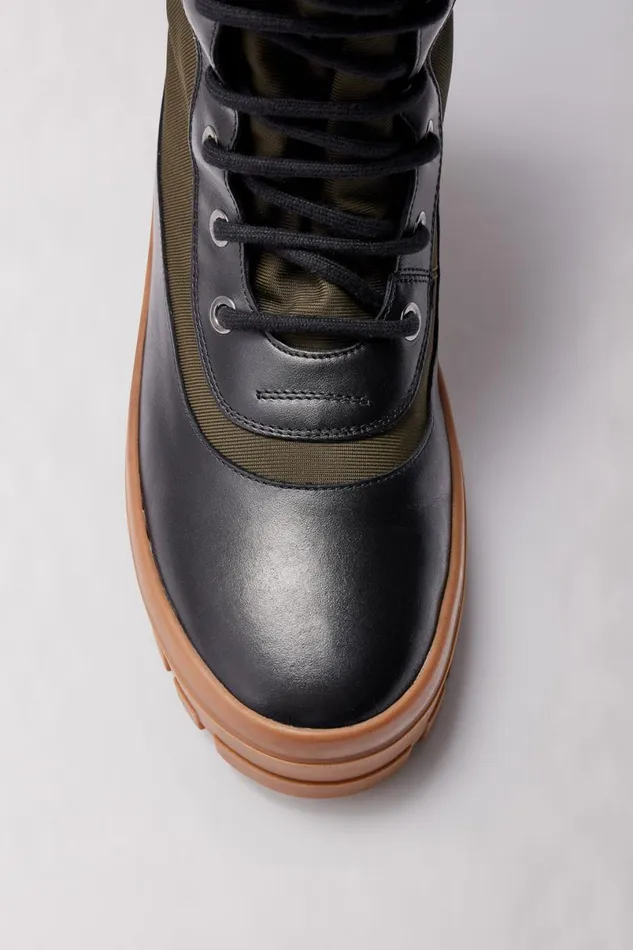 Shearling Lined Boots Men Mackage HERO Shearlinglined Winter Boot For Men Armyblack Shearling Lined Boots Men Mackage HERO Shearlinglined Winter Boot For Men Armyblack