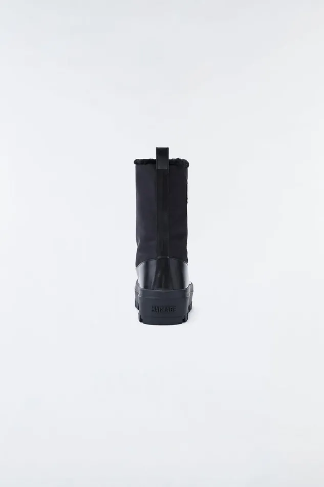 Shearling Lined Boots Men Mackage HERO Shearlinglined Winter Boot For Men Armyblack Shearling Lined Boots Men Mackage HERO Shearlinglined Winter Boot For Men Armyblack