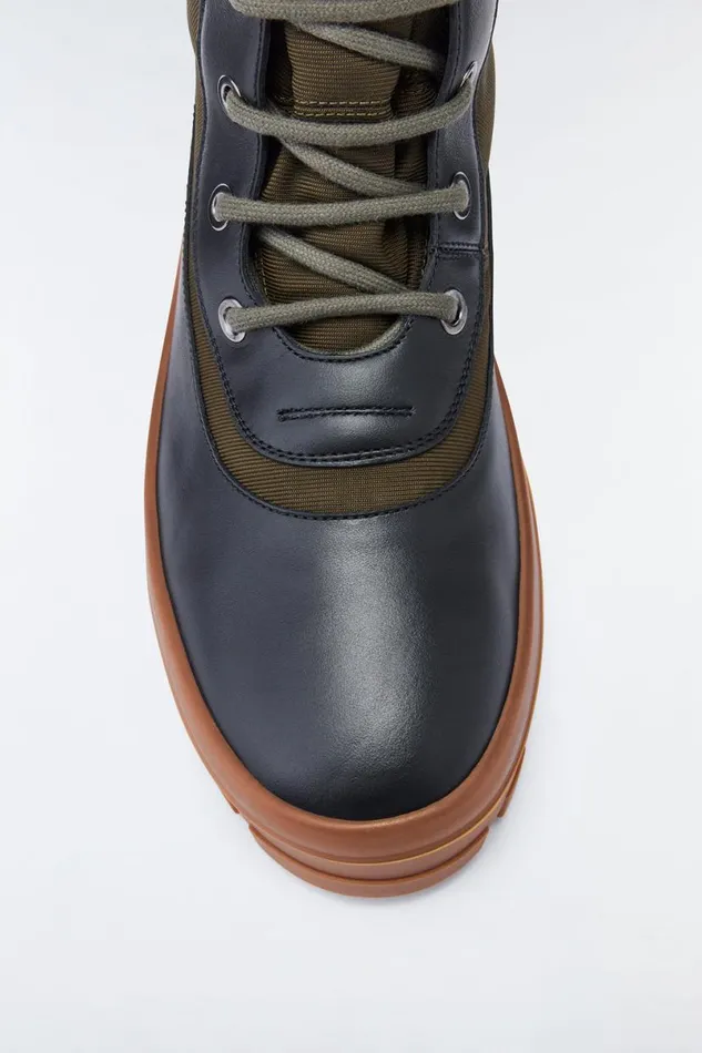 Shearling Lined Boots Men Mackage HERO Shearlinglined Winter Boot For Men Black Shearling Lined Boots Men Mackage HERO Shearlinglined Winter Boot For Men Black