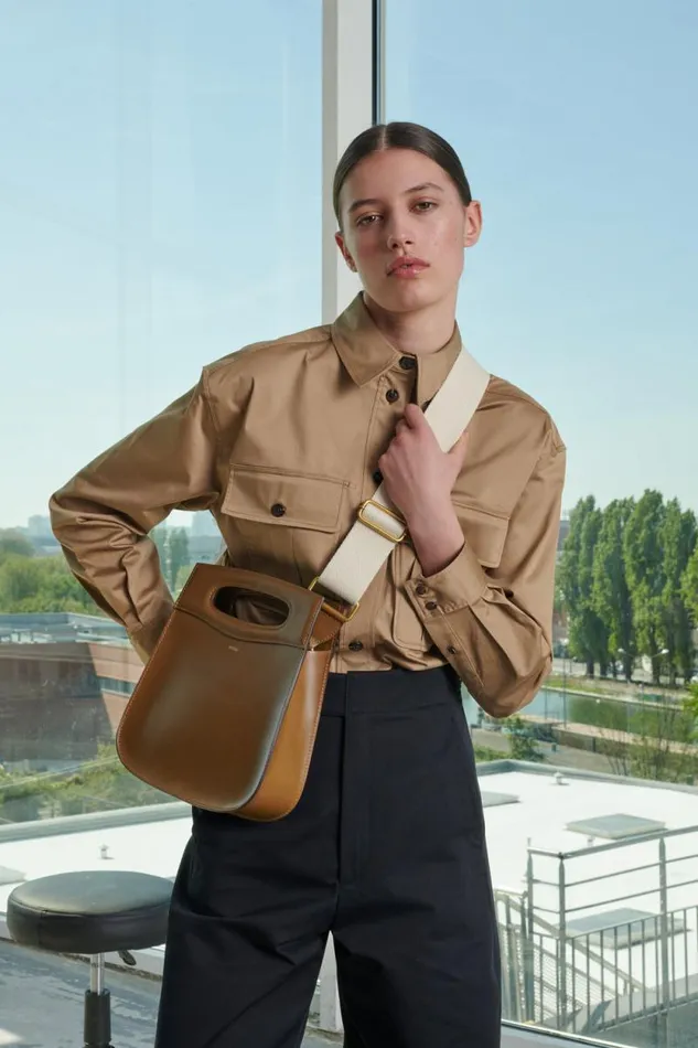 Shirts Women Soeur SALZBURG SHIRT Dark Beige