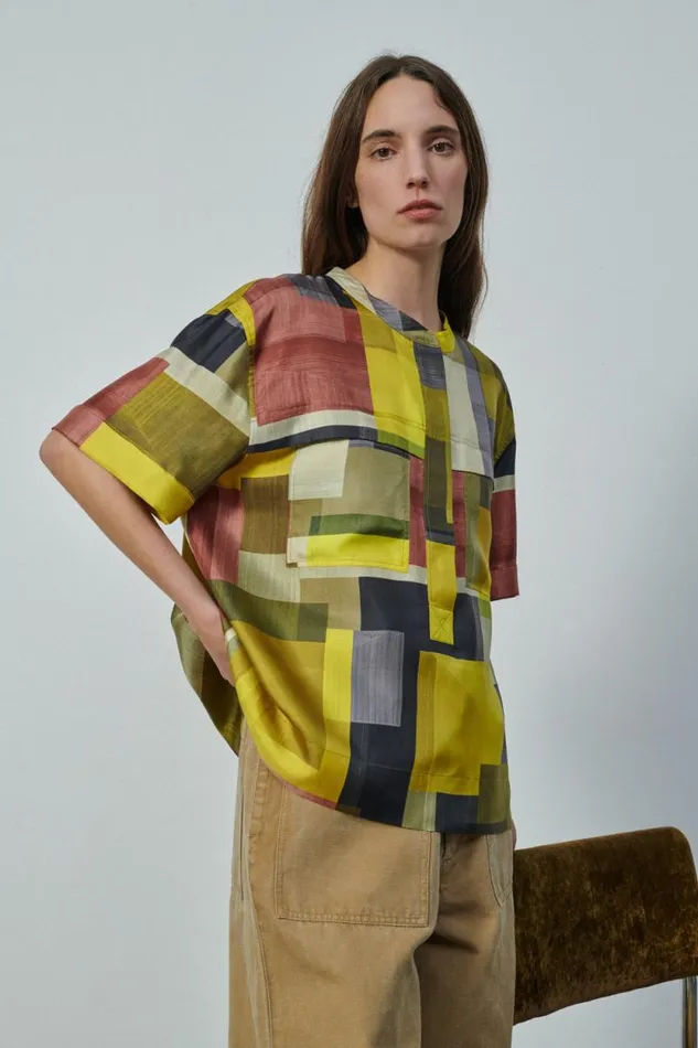 Shirts Women Soeur TEGAN SHIRT Yellowkhaki