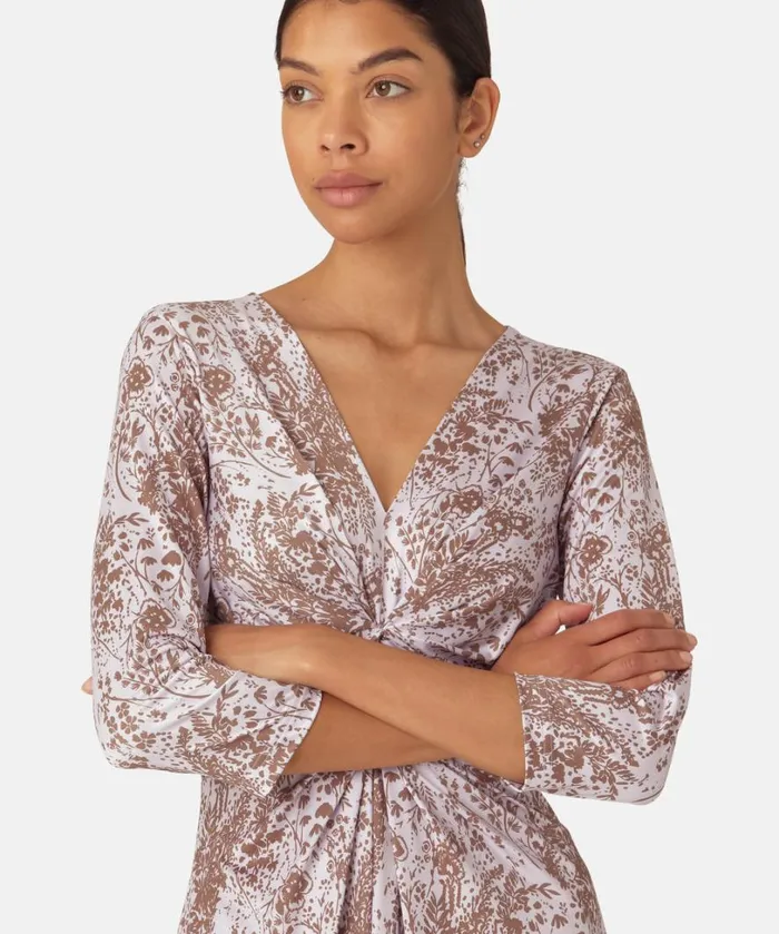 Short Dress 8211 Walnut Clothing Ilse Jacobsen Dresses Short