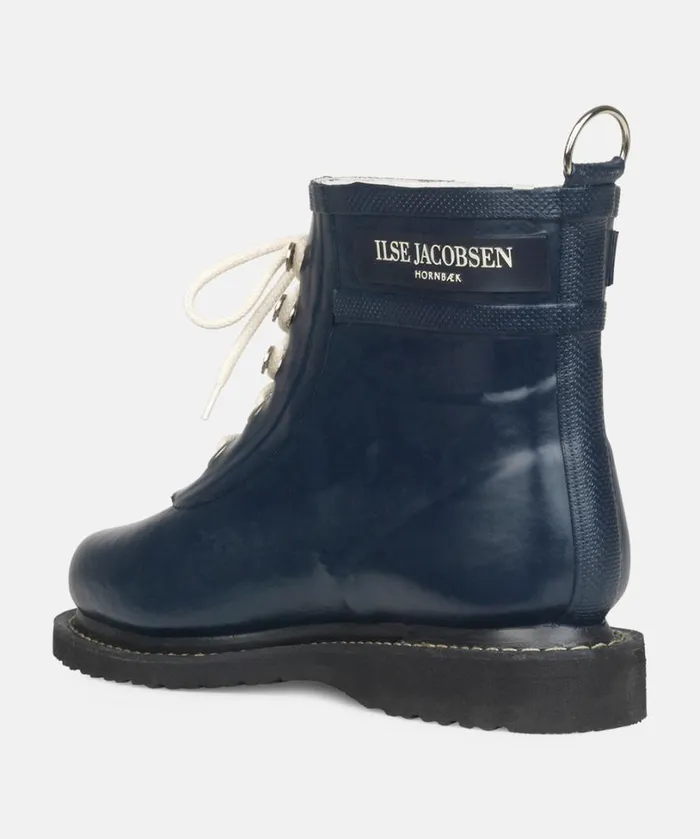 Short Rubber Boots 8211 Dark Indigo Rainboots Ilse Jacobsen Rainboots Short
