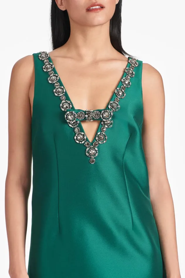 Short Women Sachin and Babi Sylvie Dress 8211 Emerald