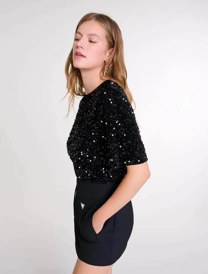 Skirts and Shorts Women Maje SkortStyle Shorts Black