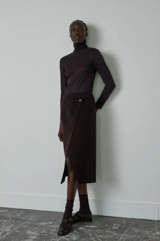 Skirts and Shorts Women Soeur WALES SKIRT Mottled Brown