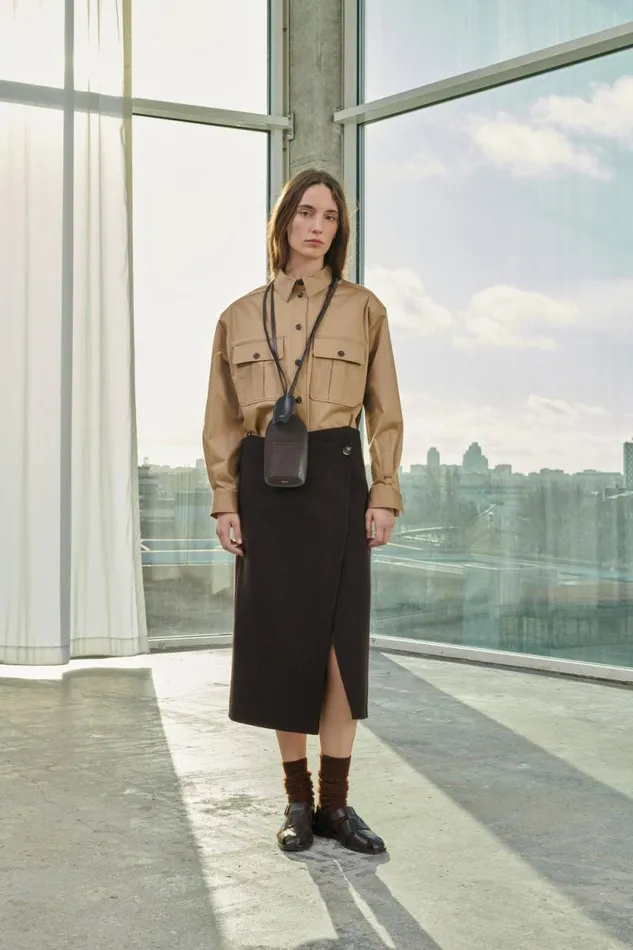 Skirts and Shorts Women Soeur WALES SKIRT Mottled Brown