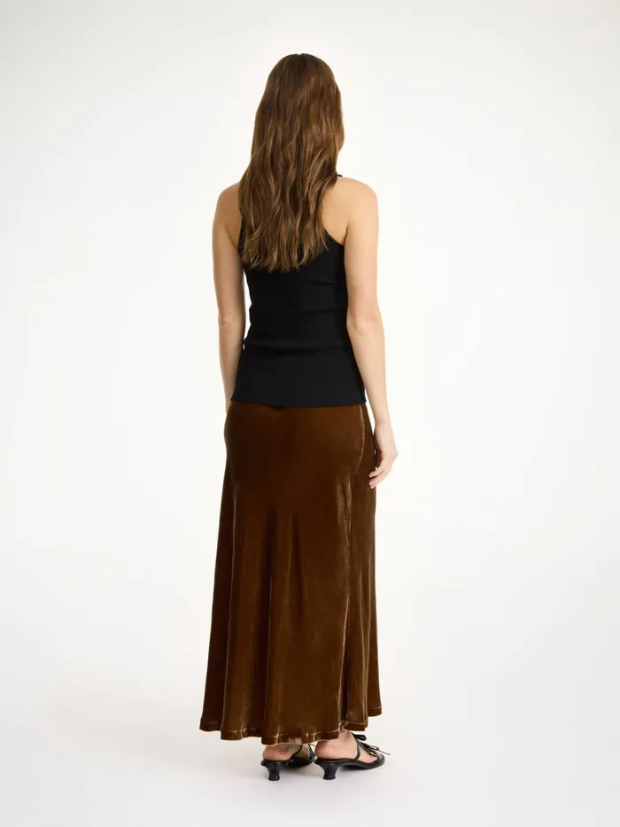 Skirts Women By Malene Birger Boshan Midi Skirt Bison Skirts Women By Malene Birger Boshan Midi Skirt Bison