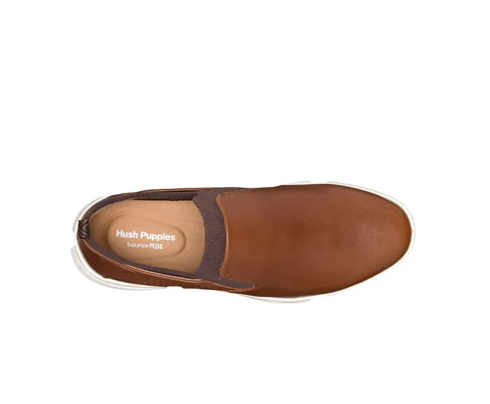 SlipOns Hush Puppies Men Bennet Plain Toe SlipOn Cognac Leather SlipOns Hush Puppies Men Bennet Plain Toe SlipOn Cognac Leather