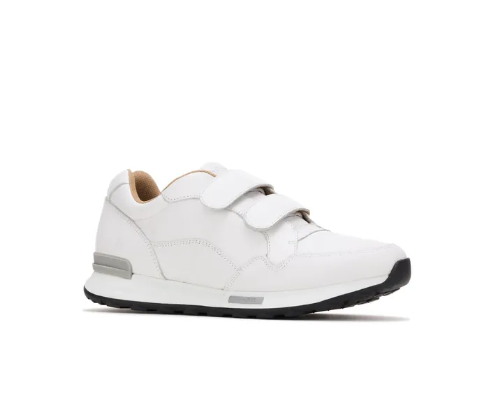 Sneakers Hush Puppies Women Jenna 2Strap Jogger White Leather