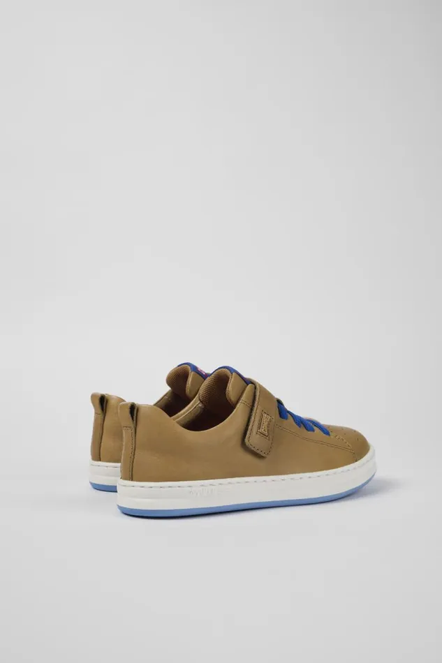 Sneakers Kids Camper Runner Brown Leather Sneaker Sneakers Kids Camper Runner Brown Leather Sneaker