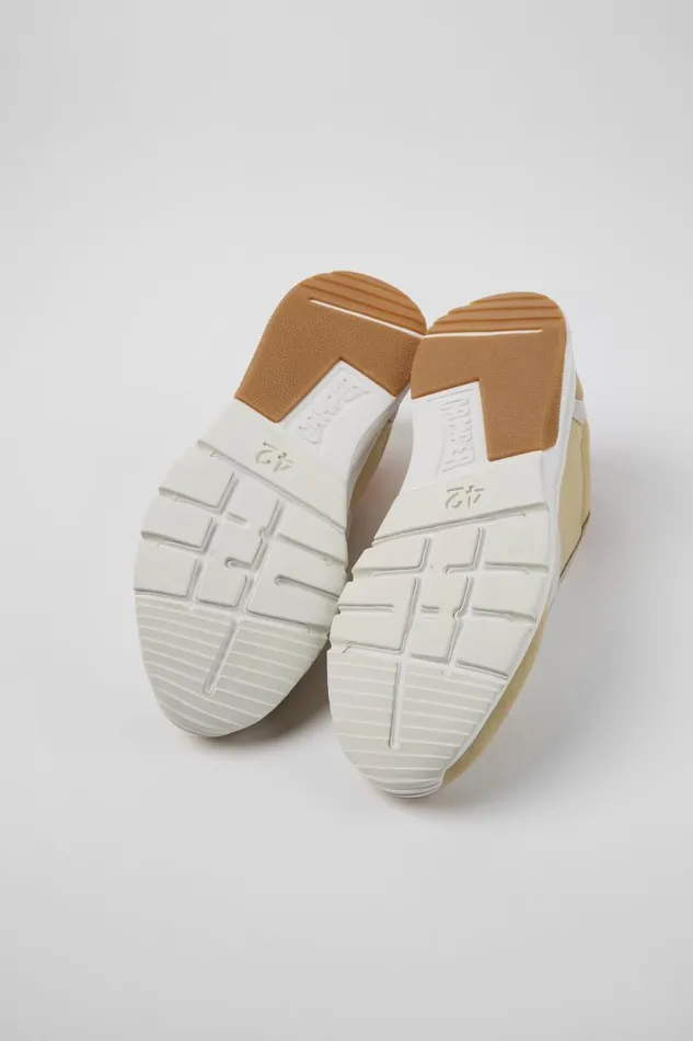 Sneakers Men Camper Drift Beige And White Nubuck Sneakers Sneakers Men Camper Drift Beige And White Nubuck Sneakers