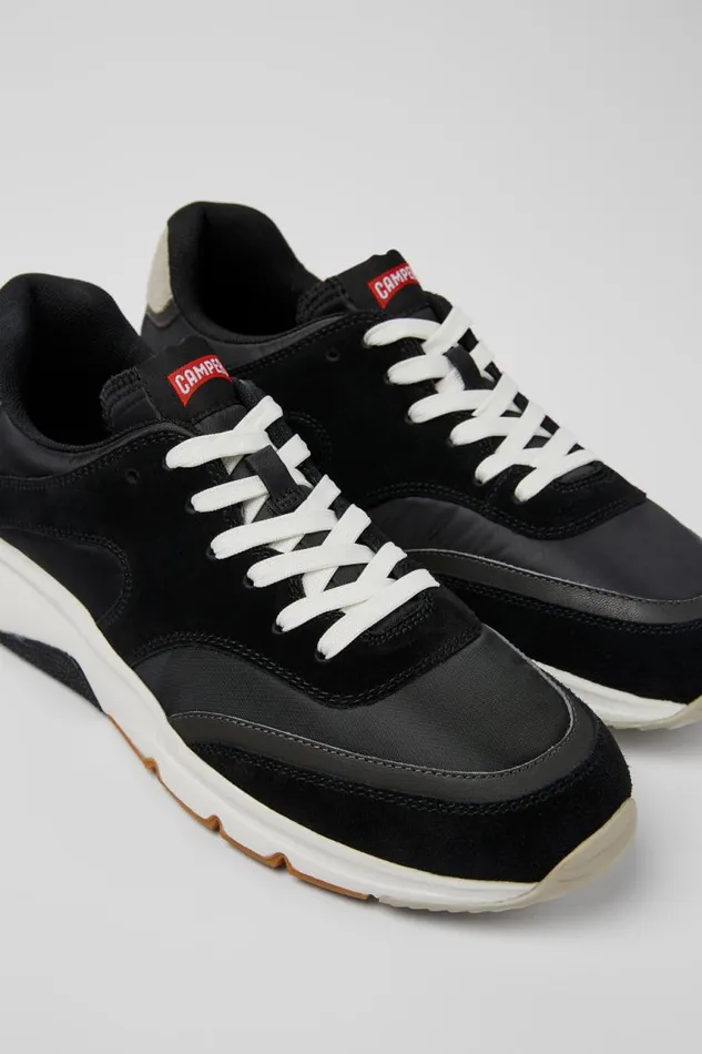 Sneakers Men Camper Drift Multicolored Textile And Nubuck Sneakers