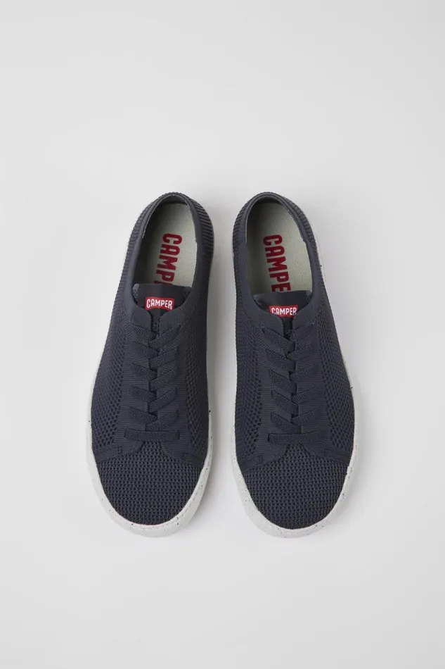 Sneakers Men Camper Peu Touring Blue Textile Sneakers Sneakers Men Camper Peu Touring Blue Textile Sneakers