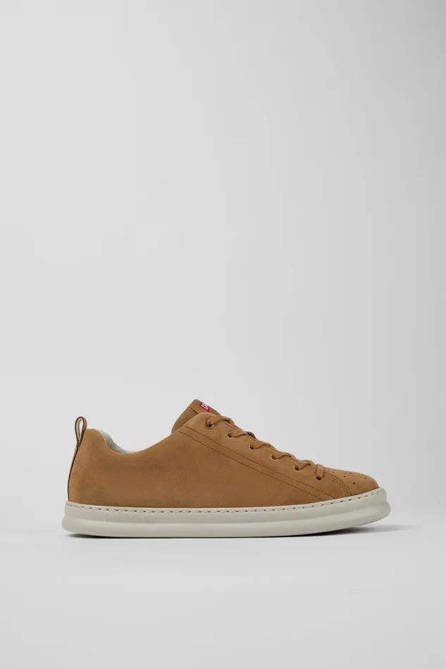 Sneakers Men Camper Runner Brown Nubuck Sneaker Sneakers Men Camper Runner Brown Nubuck Sneaker