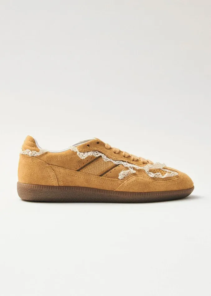 Sneakers Women ALOHAS Tb490 Crochet Honey Leather Sneakers