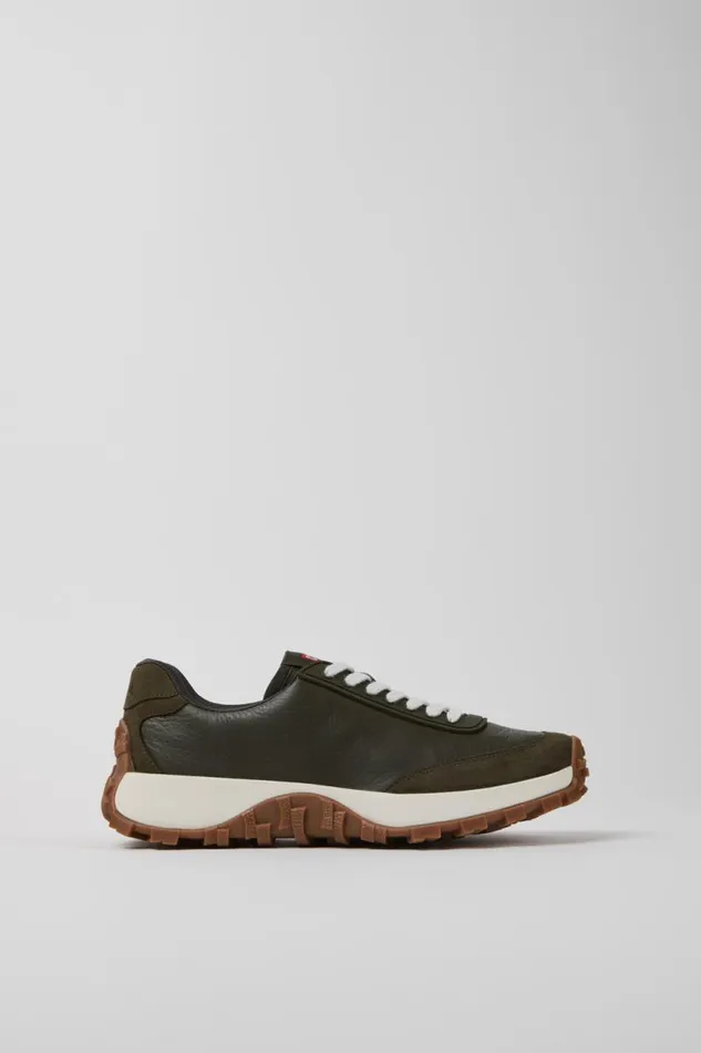 Sneakers Women Camper Drift Trail VIBRAM Green Leather And Nubuck Sneakers Sneakers Women Camper Drift Trail VIBRAM Green Leather And Nubuck Sneakers