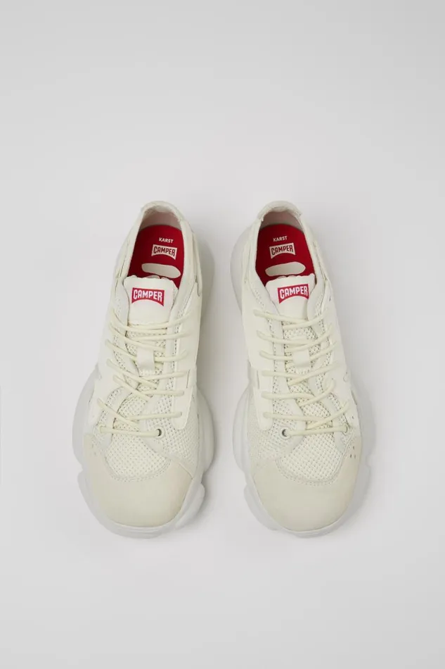 Sneakers Women Camper Karst Sorona White Textile Sneaker Sneakers Women Camper Karst Sorona White Textile Sneaker