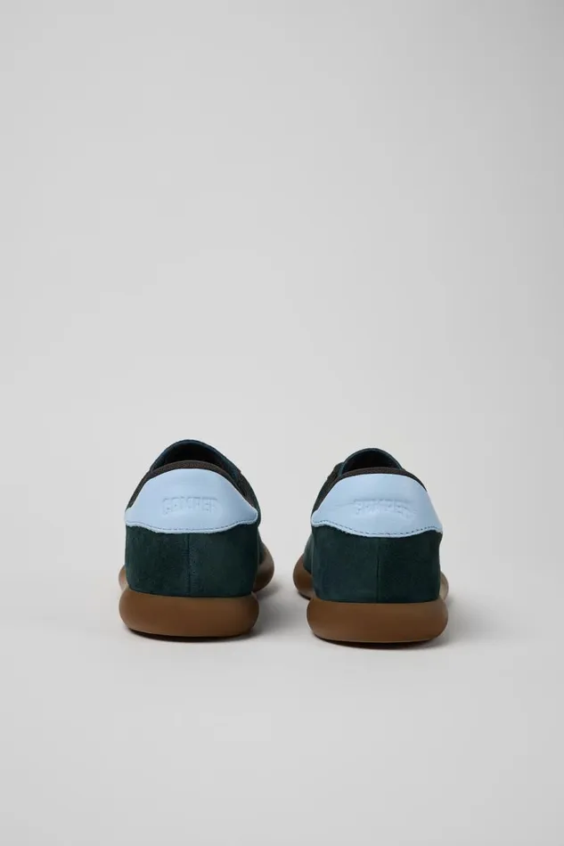 Sneakers Women Camper Pelotas Soller Green NubuckLeather Sneaker Sneakers Women Camper Pelotas Soller Green NubuckLeather Sneaker